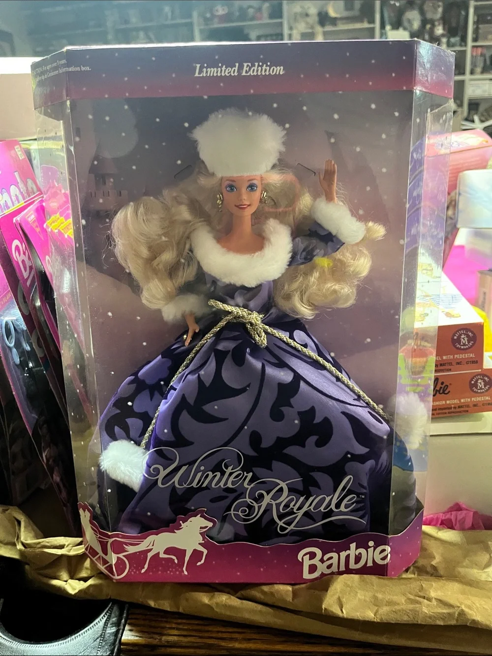 Barbie Pink Graphic Packaging Panel